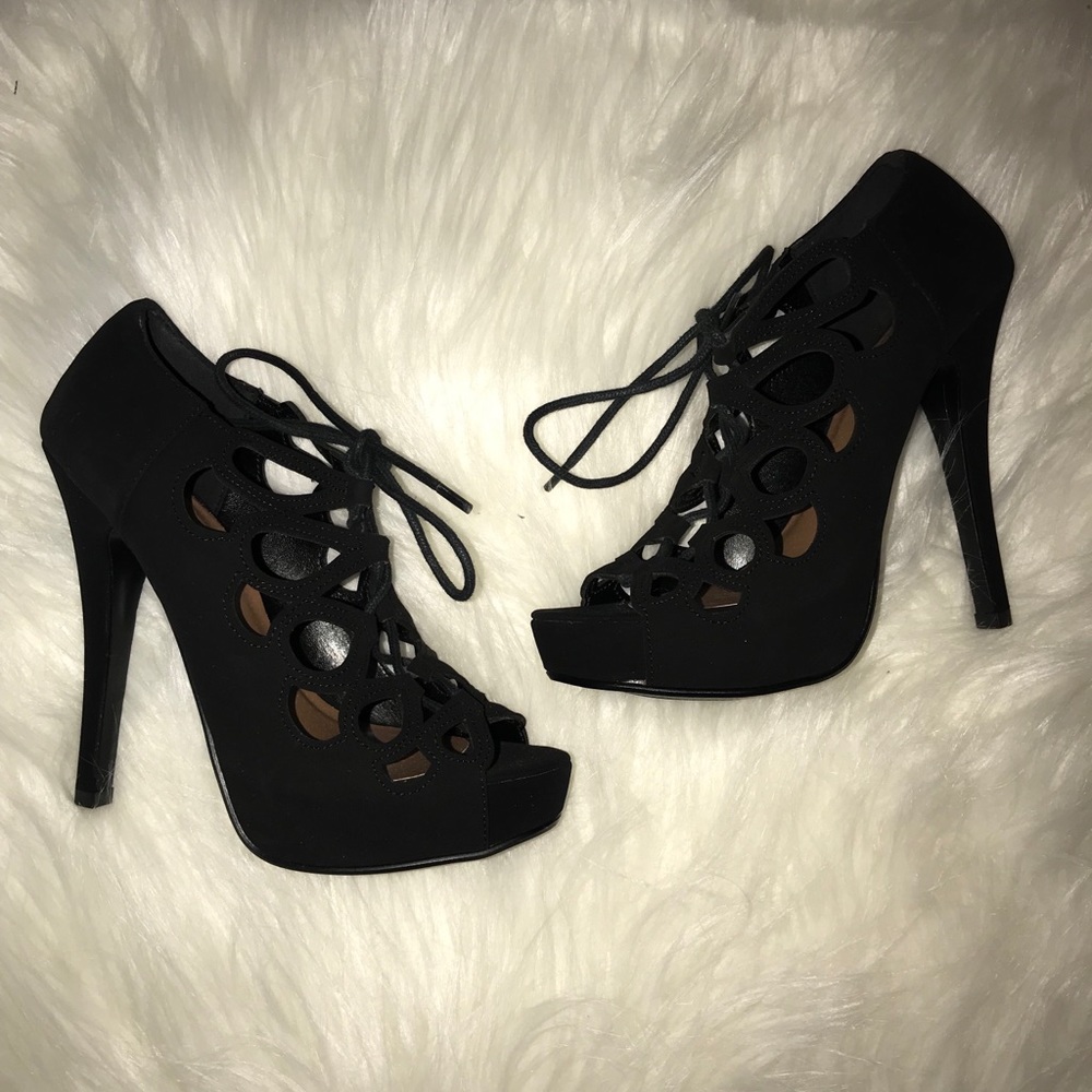 Black heels